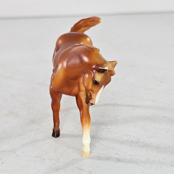 Breyer Stablemate Horse Appaloosa Mold Chestnut #5981 G2 3 Socks BODY - Picture 6 of 8